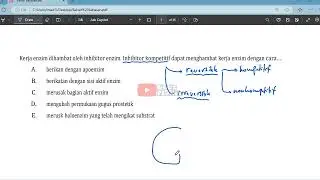 Kerja enzim dihambat oleh inhibitor enzim  Inhibitor kompetitif dapat menghambat kerja enzim dengan