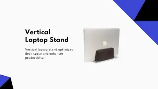 Vertical Laptop Stand - Myanmar Lifestyle
