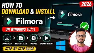 How to download Wondershare Filmora in Windows 7 8 10 11 || Download Filmora Latest Version 2024