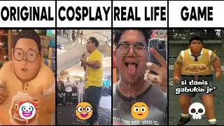 Denis Original vs Cosplay vs Real Life vs Game 💀...