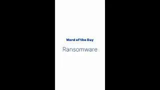 What is Ransomware?