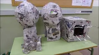 Construïm el nostre gegantó  -  Escola Mossèn Jacint Verdaguer (Barcelona)