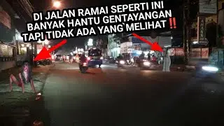 ALL THE VIEWERS WERE AMAZED, HOW CAN SO MANY GHOSTS BE RUNNING AROUND ON A STREET SO BUSY?