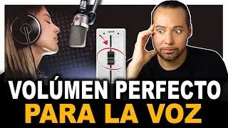 How to SET the PERFECT VOLUME for your VOICE in your Mix ✅ (Quick & Easy)