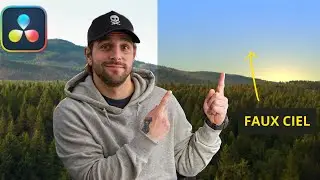 Create an artificial sky - DaVinci Resolve