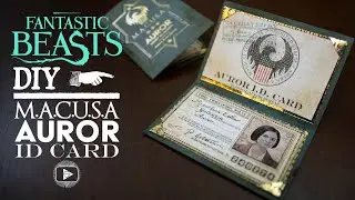 MACUSA Auror ID - Fantastic Beasts DIY