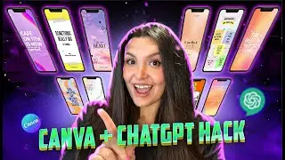 Create 10 Reels in 5 minutes (Canva + ChatGPT Hack!!)