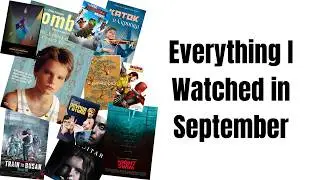 September Film Log