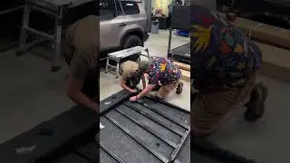 It’s all hands on deck getting the 2024 Toyota Land Cruiser ready for our next adventure.  #overland