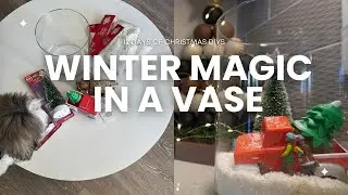 DIY Snow Scene Vase | Magical Winter Decor!