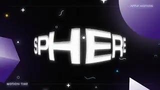 Sphere Effect in Apple Motion