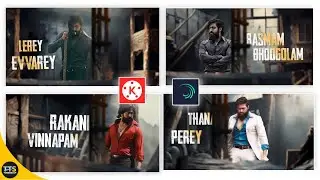 3D boys attitude video editing in alightmotion