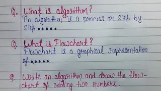 What is Algorithm and Flowchart in Hindi | Examples, Symbols, Concept | C Language Tutorial in Hindi