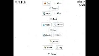 How to get Venus in Neal.Fun Infinite Craft