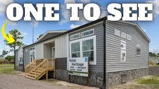 I LOVE EVERYTHING about this NEW mobile home! GREAT size & layout! Prefab House Tour