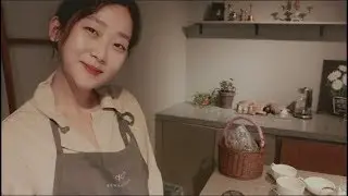 KoreanASMR l Come visit my Sweet Milk Tea Cafe My Friend RP