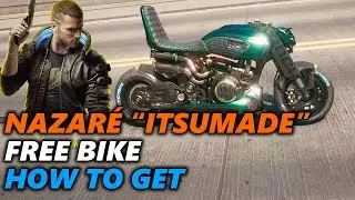 Nazare Itsumade - Free Bike and it's location in Cyberpunk 2077