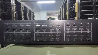 32 40 48 channel HD HDMI Encoder support H264+H265 video UDP RTP RTSP RTMP HLS M3U8 SRT IP protocol