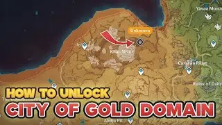 How To Unlock City of Gold Domain | Wanderer Artifact | Genshin Impact