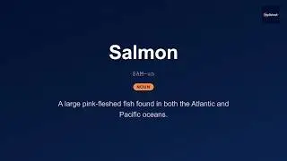 How to Pronounce SALMON