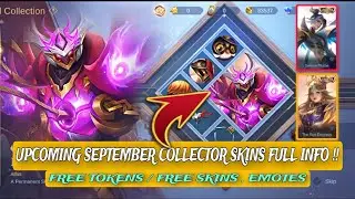 WHAT"S NEW SEPTEMBER COLLECTOR SKINS AND REWARDS 2024 | ATLAS COLLECTOR SKIN | MLBB