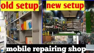 mobile repairing shop setup🔥mobile repair shop👍how to setup mobile repairing shop