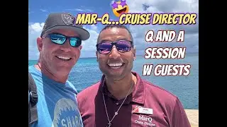 Q AND A, with one of the VERY BEST, MarQ, Inaugural Cruise Director CARNIVAL VENEZIA, #CARNIVALVISTA