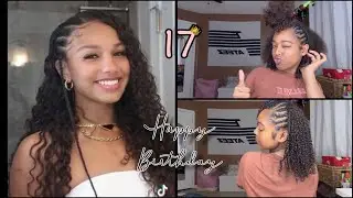 TRYING A NEW HAIRSTYLE FOR MY 17TH BIRTHDAY!