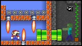 🍄MARIO Bros./Minecraft🌍 Maze [SUPER MARIO Cartoon]