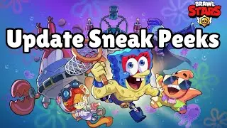 Spongebob Update Sneak Peeks - Brawl Stars
