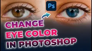 How to change eye color in Photoshop