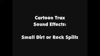 Cartoon Trax SFX Small Dirt or Rock Spills