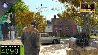 Watch Dogs PC Gameplay [4K] Native | RTX 4090 | Ryzen 7 7800X3D