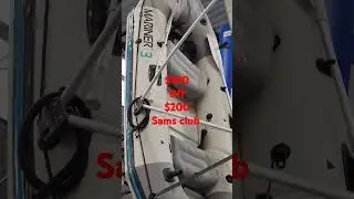 Mariner 3 inflatable boat with Bimini top