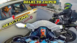 Apni Superbike Z900 leke Delhi Se Jaipur Aate Waqt Mile Public Reactions😍