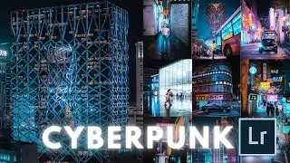 How to get the Cyberpunk look | Lightroom Editing Tutorial 2022