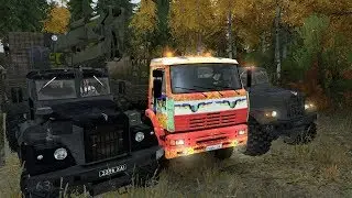 SpinTires Карта «Река»Автор: Deker