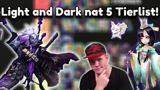2022 Light & Dark Nat 5 Tier list! Summoners War