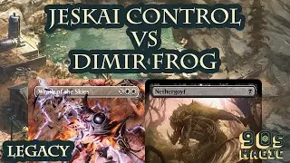 Jeskai Control vs Dimir Frog Tempo [MTG Legacy]