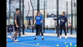 Padelles bij Peakz Padel