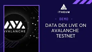 Avalanche support added for Itheum's Data DEX