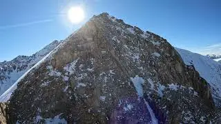 Snowy Peak Traversal // FPV Drone, Cinematic 4k // GoPro Hero 10