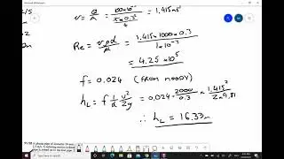 Tutorial Week 7 - Pipe Networks