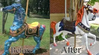 NAS Meridian Unveils New Carousel Horse for Community