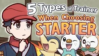 Choosing Starter in Pokemon Legends Arceus (Animation)