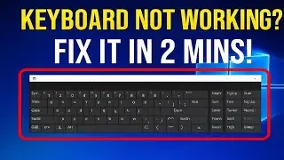How to Fix Keyboard Not Working on Windows PC/Laptop? 100% Working Solutions