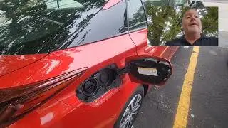 2022 Prius Prime Charging at work.