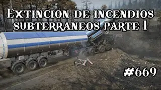 Extinción de incendios subterráneos parte 1 | SnowRunner T1 