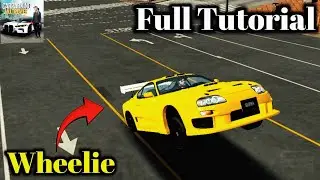 Supra Mk4 Wheelie full tutorial || Car Parking Multiplayer New Update!