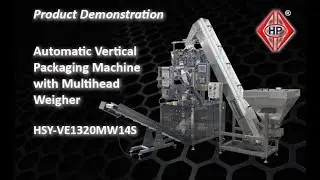 Automatic Vertical Packaging Machine with Multihead Weigher - HSY-VE1320MW14S